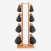 Poza cu Set greutati libere cu suport NOHrD Swing tower Oak