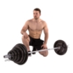 Poza cu Bara olimpica scurta 120cm, AG004, 6kg, Hiperlion