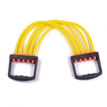 Poza cu Extensor fitness cu 5 corzi elastice si manere, 0.5 kg